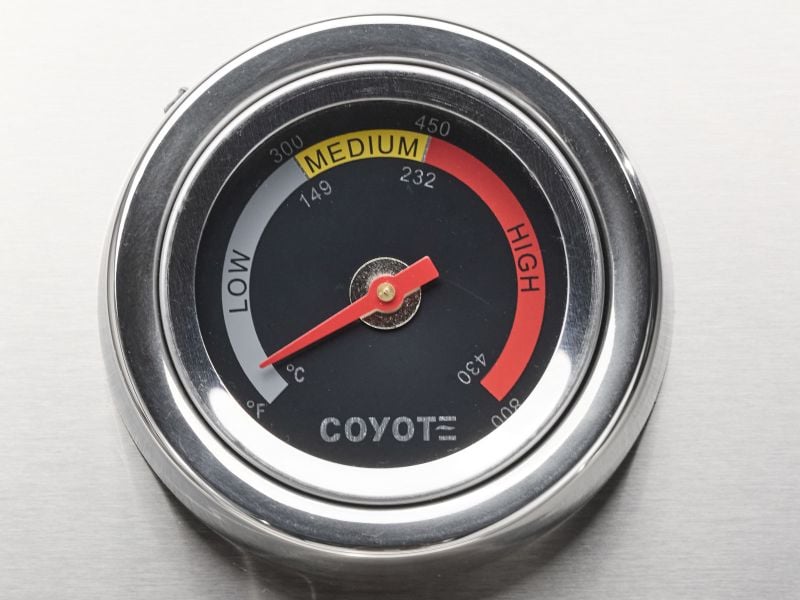 Coyote C-Series 30-in 3-Burner Built-In Gas Grill - C3C30