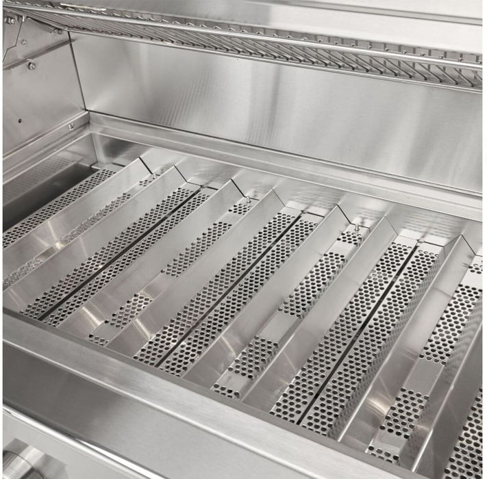 Coyote CL-Series 36-in 4-Burner Built-In Grill w/ Lift-Assist Hood & Safety Valve
