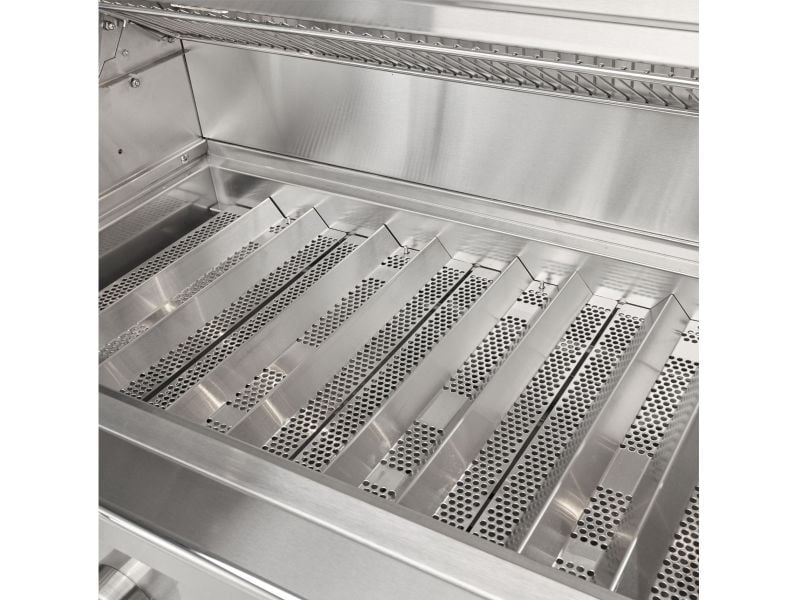 Coyote SL-Series 36-in 4-Burner Built-In Natural Gas Grill w/ Sear Burner, Rotisserie, & Safety Valve - C3SL36