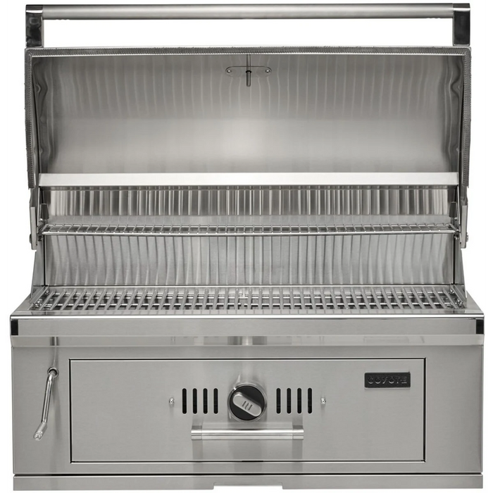 Coyote 36-in Built-In Charcoal Grill - C3CH36