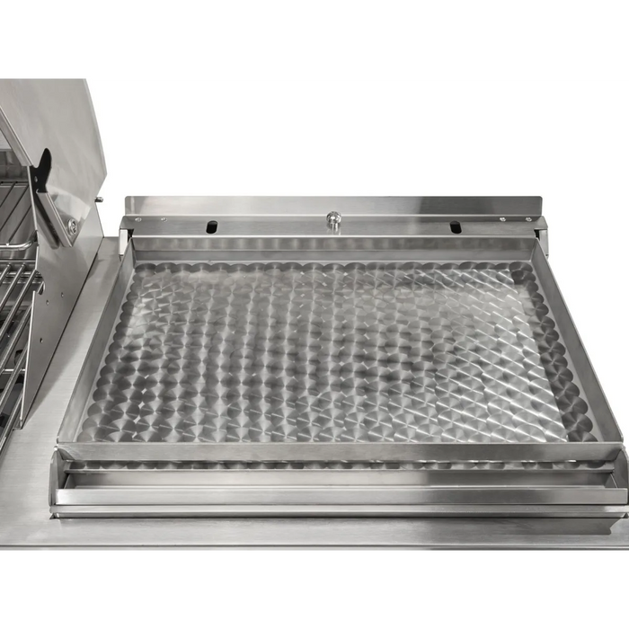 Coyote 50-in Built-In Gas Grill / Flat Top Combo - C3CO50