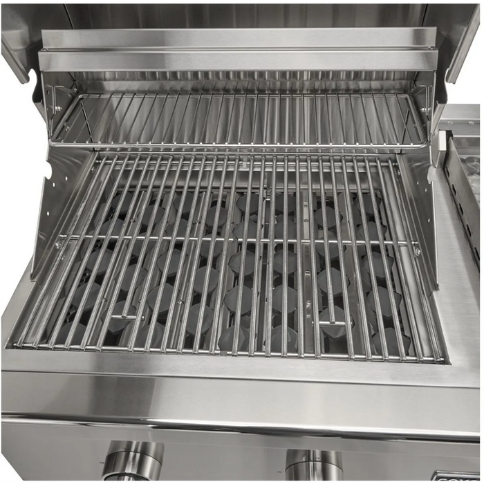Coyote 50-in Built-In Gas Grill / Flat Top Combo - C3CO50