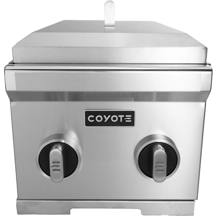 Coyote 12-Inch Built-In Double Side Burner - C3DB