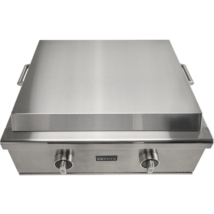 Coyote 30-in Built-In Propane Flat Top Grill w/ Safety Valve - C3FTG30