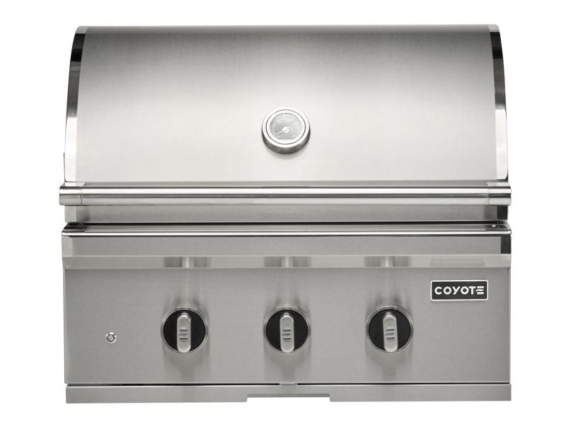 Coyote 30" SL-Series Grill w/ LED Lights, Ceramics C3SL30