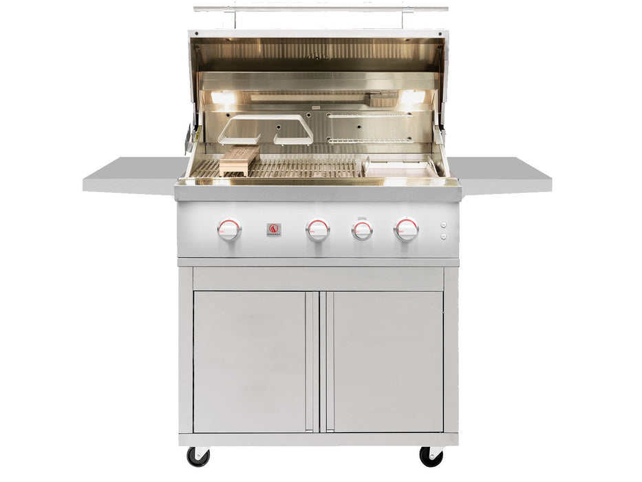 Summerset 36-Inch Deluxe Cart For Quest Gas Grills - CART-QST36-DC