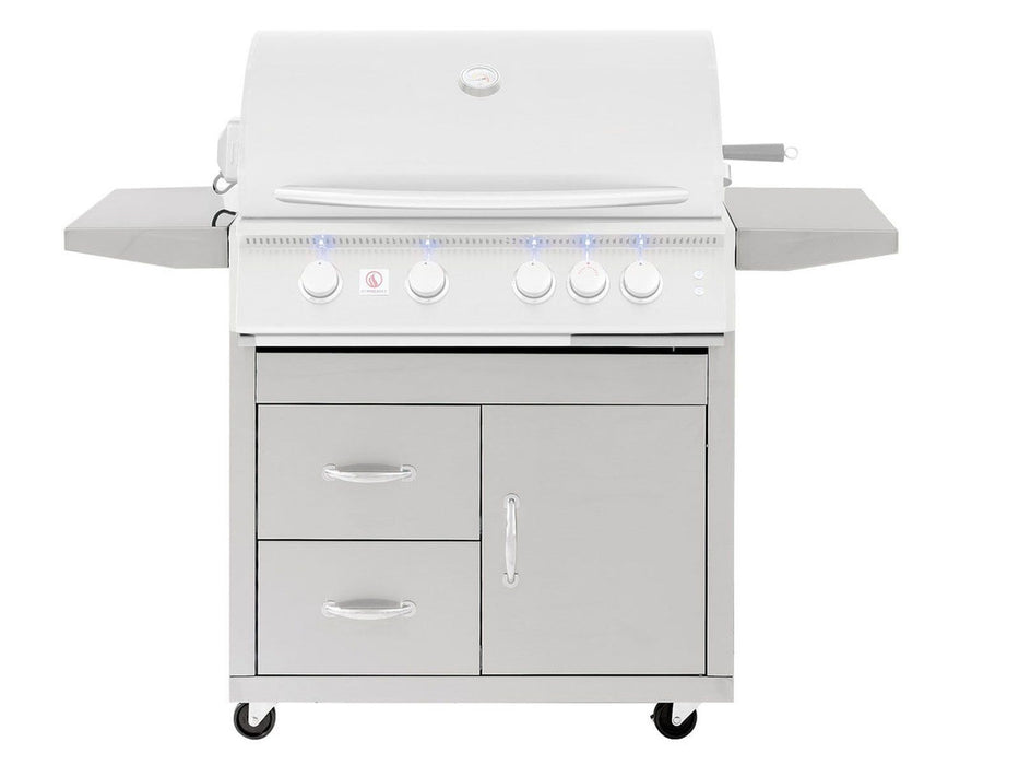 Summerset 32-Inch Gas Grill Cart For Sizzler Pro Gas Grills - CART-SZR32-DC