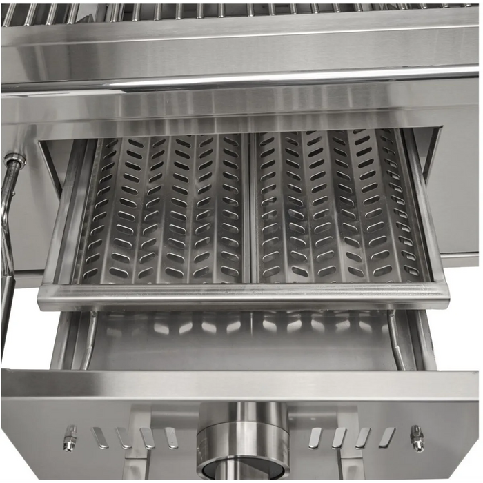 Coyote 50-in Built-In Gas Grill / Charcoal Grill - C3HY50