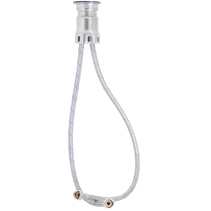 Cameo Kitchen Faucet, Square Spout, Stainless Steel - CKF-100SS