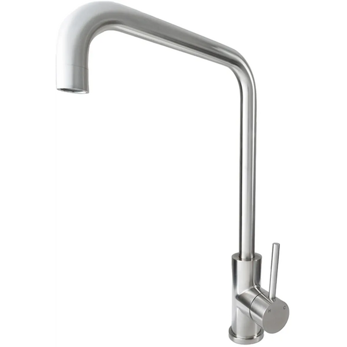 Cameo Kitchen Faucet, Square Spout, Stainless Steel - CKF-100SS