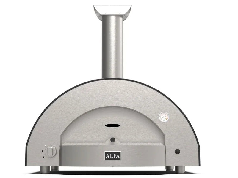 Alfa Classico 4 Pizze Gas Pizza Oven - Grey