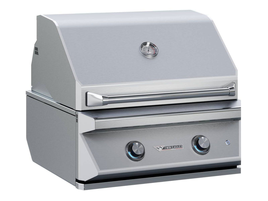 Twin Eagles 30-Inch 2-Burner Gas Grill On Deluxe Cart