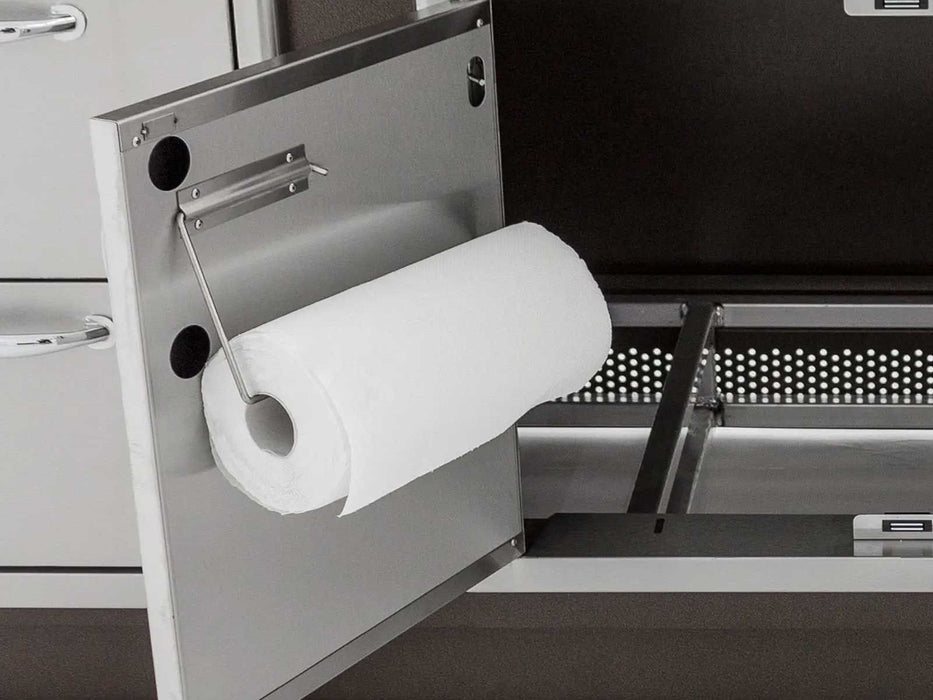 Blaze 32-in Stainless Steel Soft Close Double Access Door w/ Paper Towel Holder - BLZ-AD32-R-SC