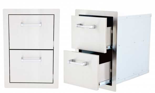 Lion 15-Inch Double Access Drawer - L2374