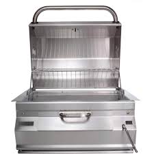 Fire Magic Legacy 24-Inch Built-In Smoker Charcoal Grill - 12-SC01C-A