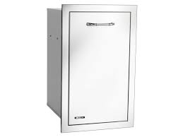 Bull 16-Inch Stainless Steel Slim Trash/Recycle Drawer (10 Gallon) with Reveal - 56960