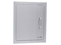 Bull 18-Inch Left Hinged Stainless Steel Single Vertical Access Door with Reveal - 98560