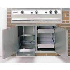 Fire Magic Select 30-Inch Double Access Door With Drawers And Trash Bin Storage - 33930S-12