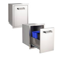 Fire Magic Double Trash Cabinet - 53820DSC