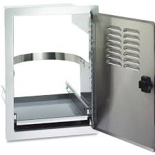 Fire Magic Legacy 14-Inch Stainless Single Access Door With Propane Tank Storage - 23920-1T-S