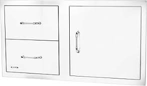 Bull 38-Stainless Steel Access Door & Double Drawer Combo with Reveal - 55890