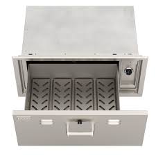 Fire Magic Premium Flush 30-Inch Built-In 110V Electric Stainless Steel Warming Drawer - 53830-SW