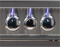 Broilmaster B-Series Deluxe 32-Inch Stainless Steel Built-In Gas Grill with Rear Infrared Burner - BSB324