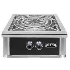 Wildfire Ranch Pro 24-in Black 304 SS Power Burner - WFPOWBRN-BSS