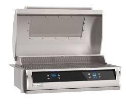 Fire Magic Electric EL500 31-Inch Built-In Electric Grill w/ Dual Touchscreen Control, Digital Timer, Bluetooth & Magic Window - EL500I-4Z1E-W