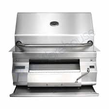 Fire Magic Legacy 30-Inch Built-In Smoker Charcoal Grill - 14-SC01C-A