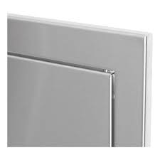 Bull 18-Inch Left Hinged Stainless Steel Single Vertical Access Door with Reveal - 98560