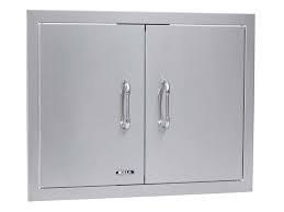 Bull 25-Inch Stainless Steel Double Access Door with Reveal - 33590