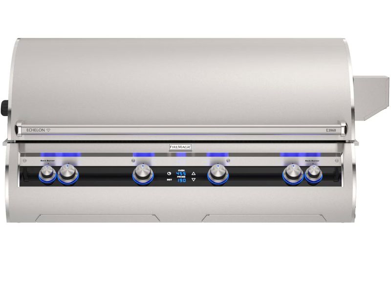 Fire Magic Echelon Diamond E1060i 48-Inch Built-In Grill w/ Infrared Burner & Digital Thermometer - E1060i-9L1