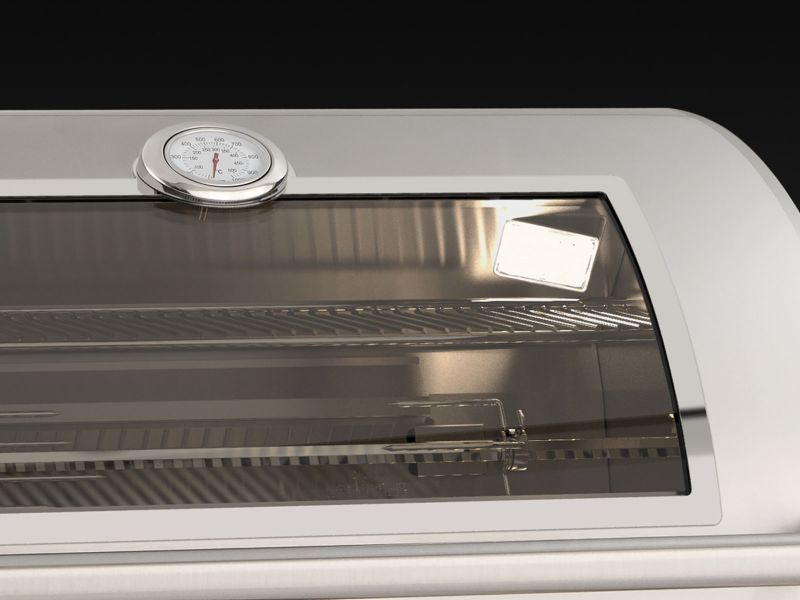 Fire Magic Echelon Diamond E1060i 48-Inch Built-In Grill w/ Analog Thermometer & Magic Window -E1060i-9EA-W