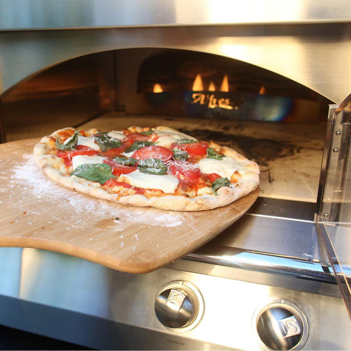 Alfresco 30-Inch Countertop Outdoor Pizza Oven Plus in Raspberry Red - AXE-PZA-S3027