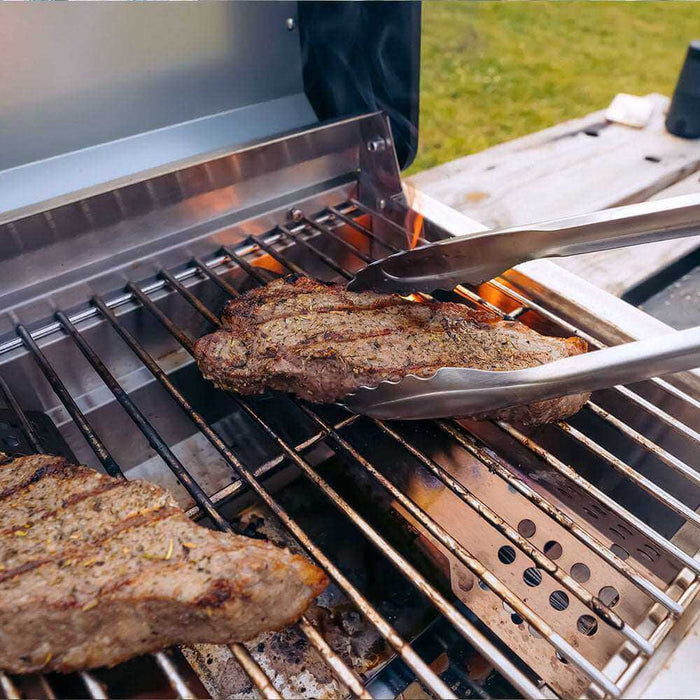 Monument Grills 2 Burner Stainless Steel Portable Grill - G22