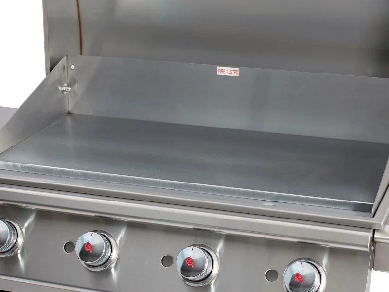 Bull 30-Inch Stainless Steel Flat Top Built-In Griddle