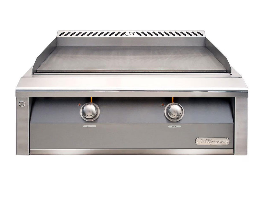 Alfresco 30-Inch Built-In Griddle in Signal Grey - AXE-30GT-S7004