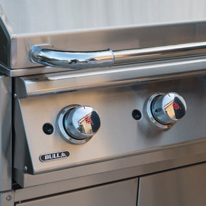 Bull 30-Inch Stainless Steel Griddle with Cart