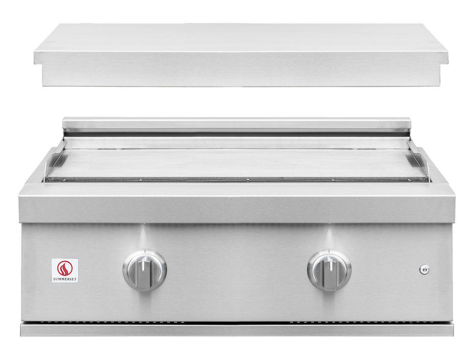 Summerset Pro Series 30-Inch Built-In Stainless Steel Griddle - GRIDPRO
