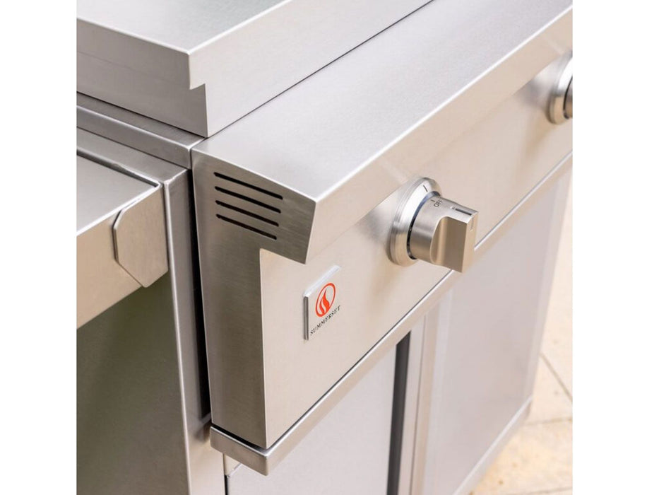 Summerset Pro Series 30-Inch Built-In Stainless Steel Griddle - GRIDPRO