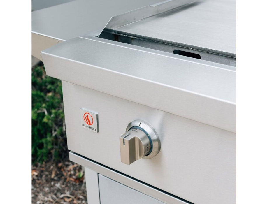 Summerset Pro Series 30-Inch Built-In Stainless Steel Griddle - GRIDPRO