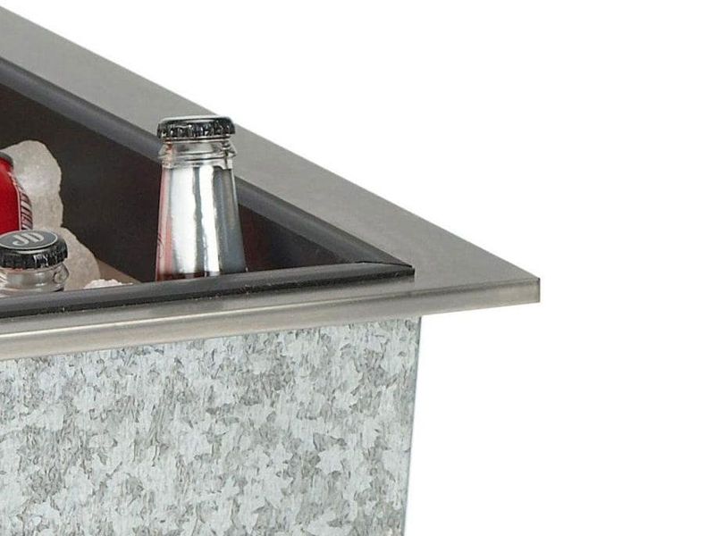 Bull 16-Inch Stainless Steel Built-In Outdoor Ice Chest - 00002