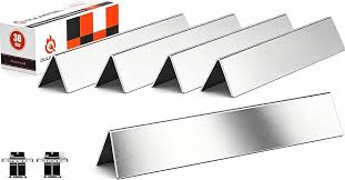 Weber 300 Series (Front Controls) Stainless Steel Flavorizer Bars - 5-Pack