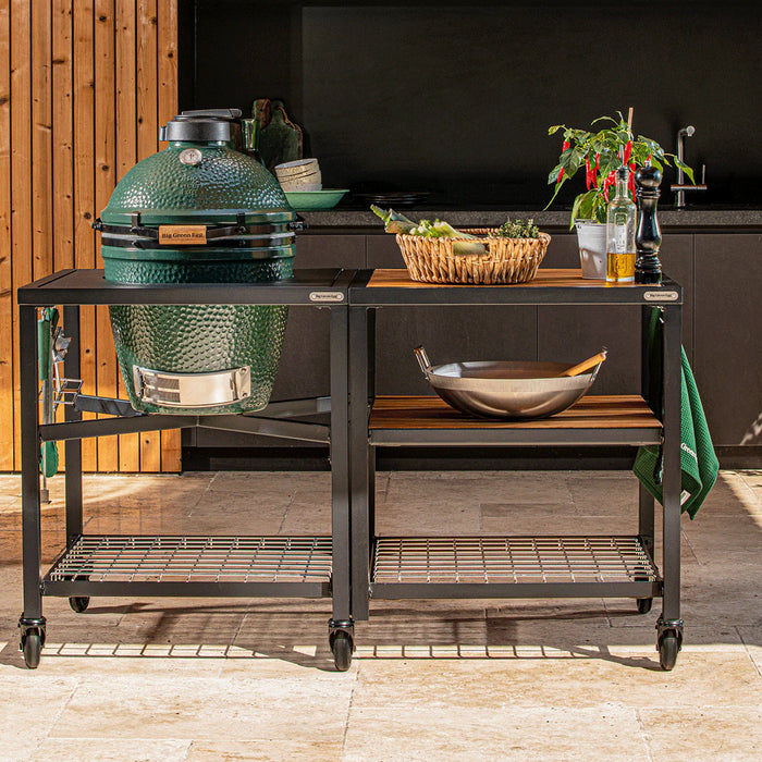 Large Big Green Egg in Modular Nest Package