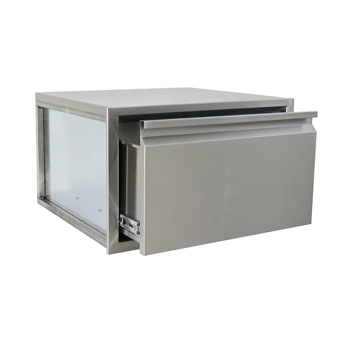 RCS Valiant Series 31-Inch Stainless Steel Kamado Storage Drawer / Shelf - VLSD1