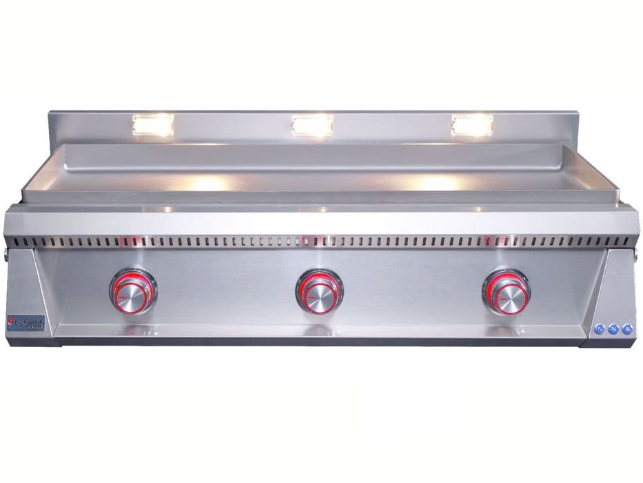 Le Griddle Pro Series 105 41-Inch 3-Burner Gas Griddle with Lights 6mm - OML105P6