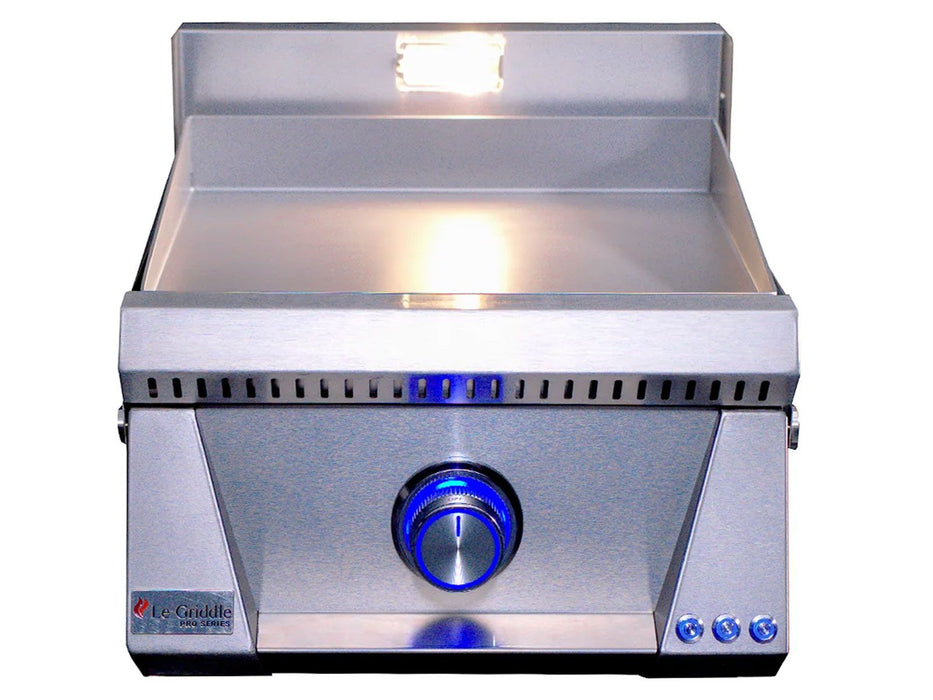 Le Griddle Pro Series 40 16-Inch 1-Burner Gas Griddle with Lights - OML40P3