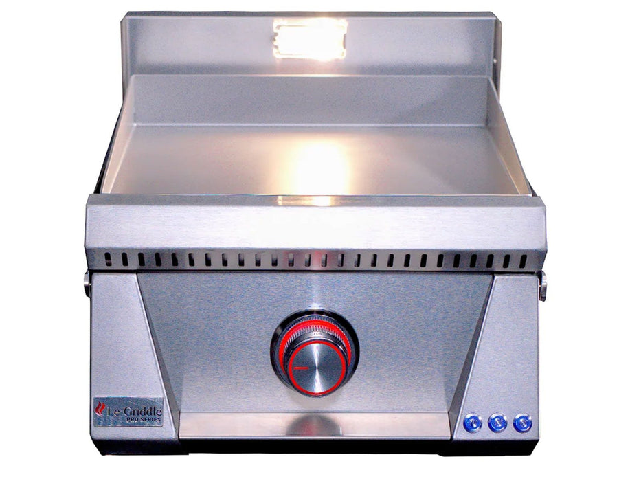 Le Griddle Pro Series 40 16-Inch 1-Burner Gas Griddle with Lights - OML40P3