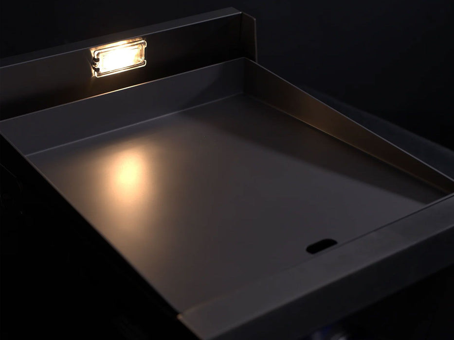 Le Griddle Pro Series 105 41-Inch 3-Burner Gas Griddle with Lights 3mm - OML105P3